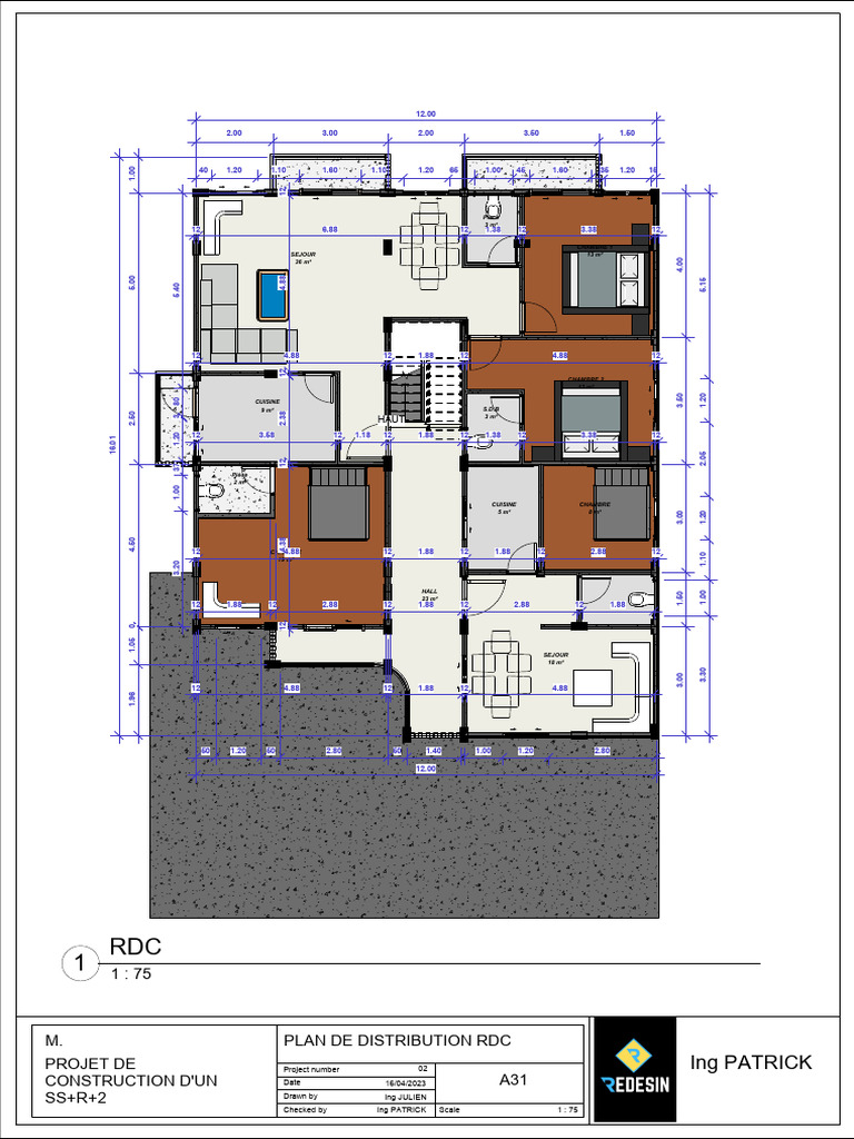 RDC Distribution Plan 1:75 | PDF