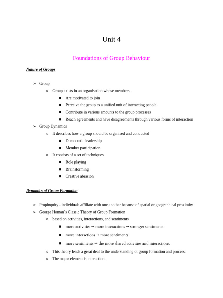 Understanding Group Dynamics and Teams | PDF | Decision Making | Creativity