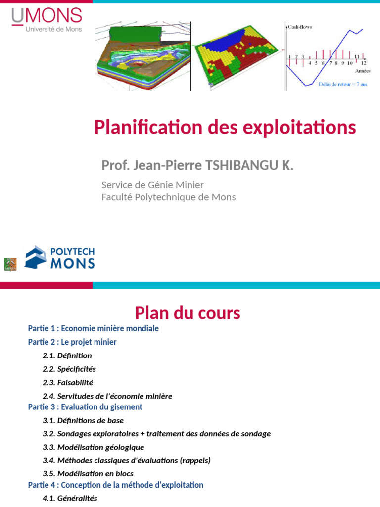 Planification des projets miniers | PDF | Inflation | Exploitation minière