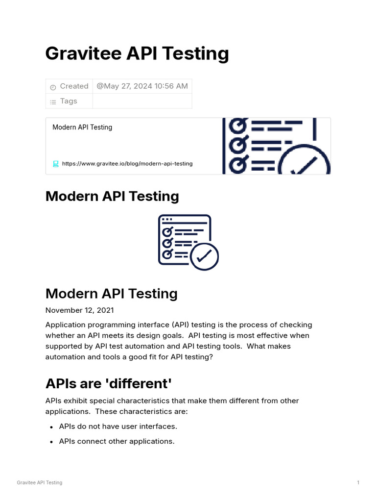 Gravitee API Testing | PDF | Software Testing | Computer Engineering