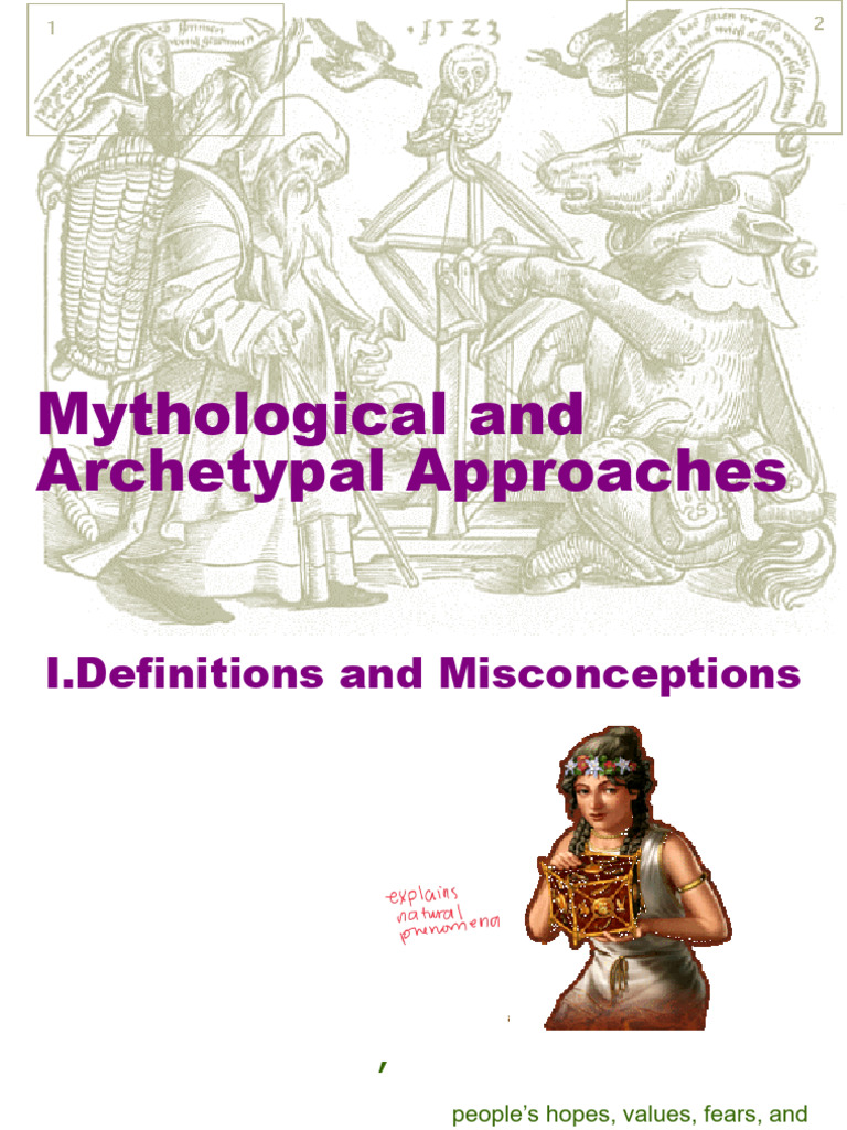 02 Mythological and Archetypal Approach | PDF | Shadow (Psychology ...
