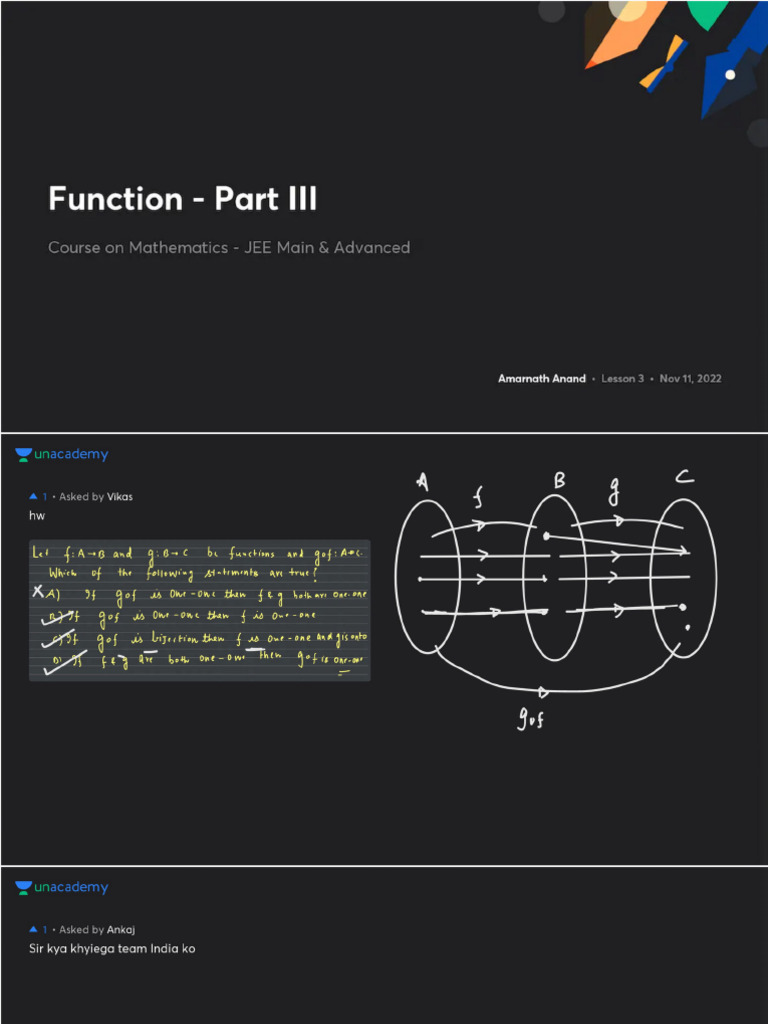 Function Part III With Anno | PDF