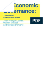 EU Economic Governance; The French and German Views
