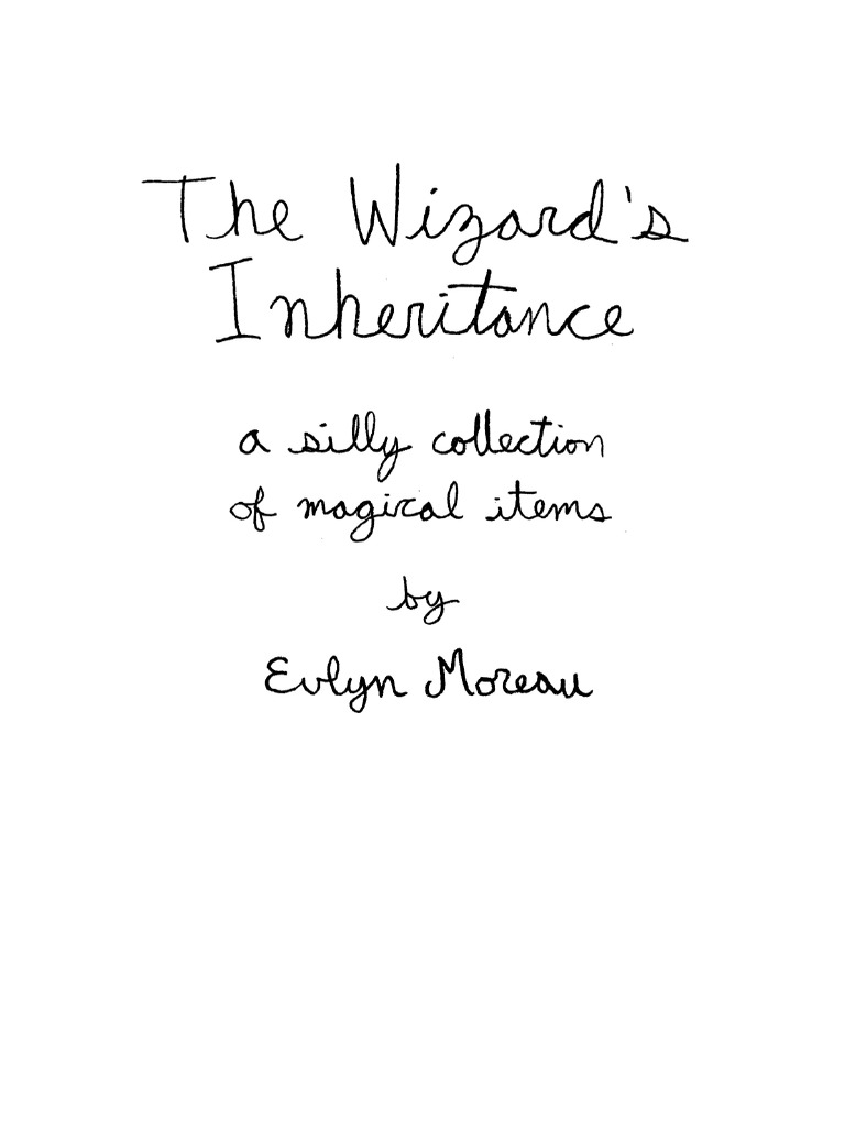 Wizard Inheritance | PDF