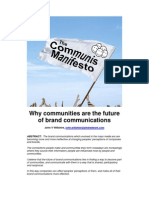 The Communis Manifesto - JVW