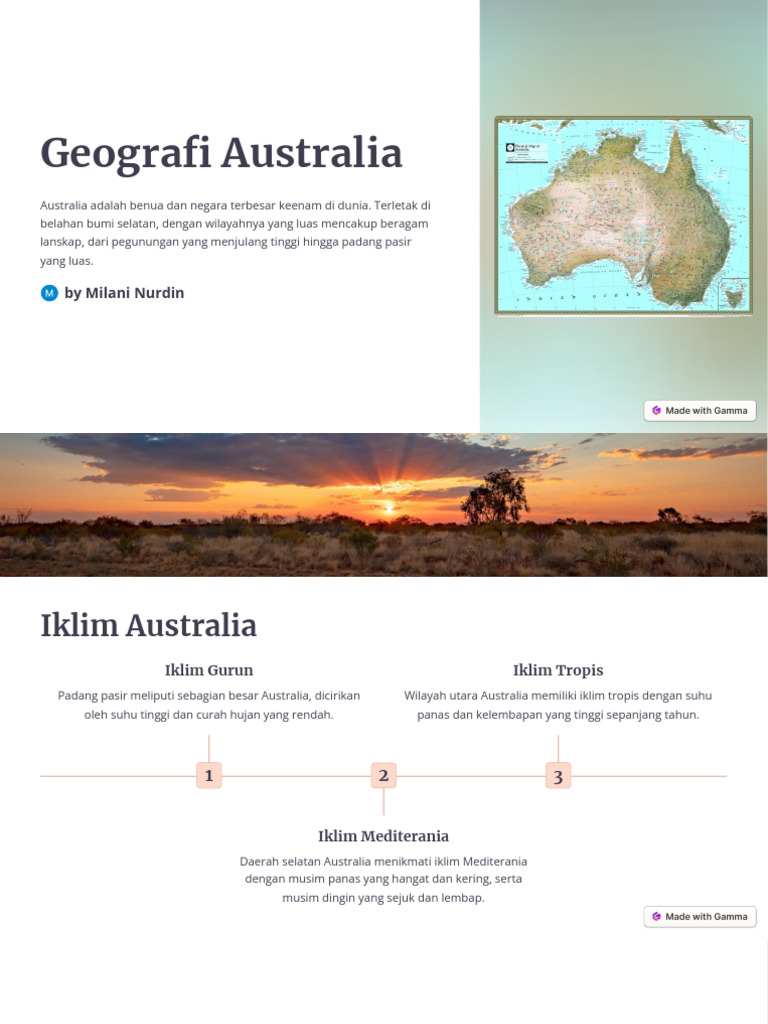 Geografi Australia | PDF