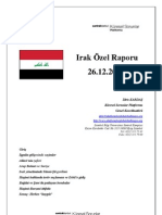 Irak Özel Raporu - Küresel Sorunlar Platformu