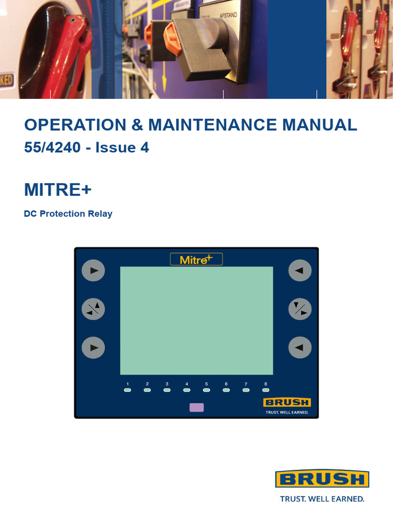 Mitre+ DC Protection Relay Manual | PDF | Relay | Specification ...
