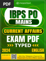 AC Exam PDF June To November 2024 by AffairsCloud 1 1 | PDF ...