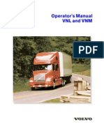 Volvo Op Manual VNL & VNM 2001
