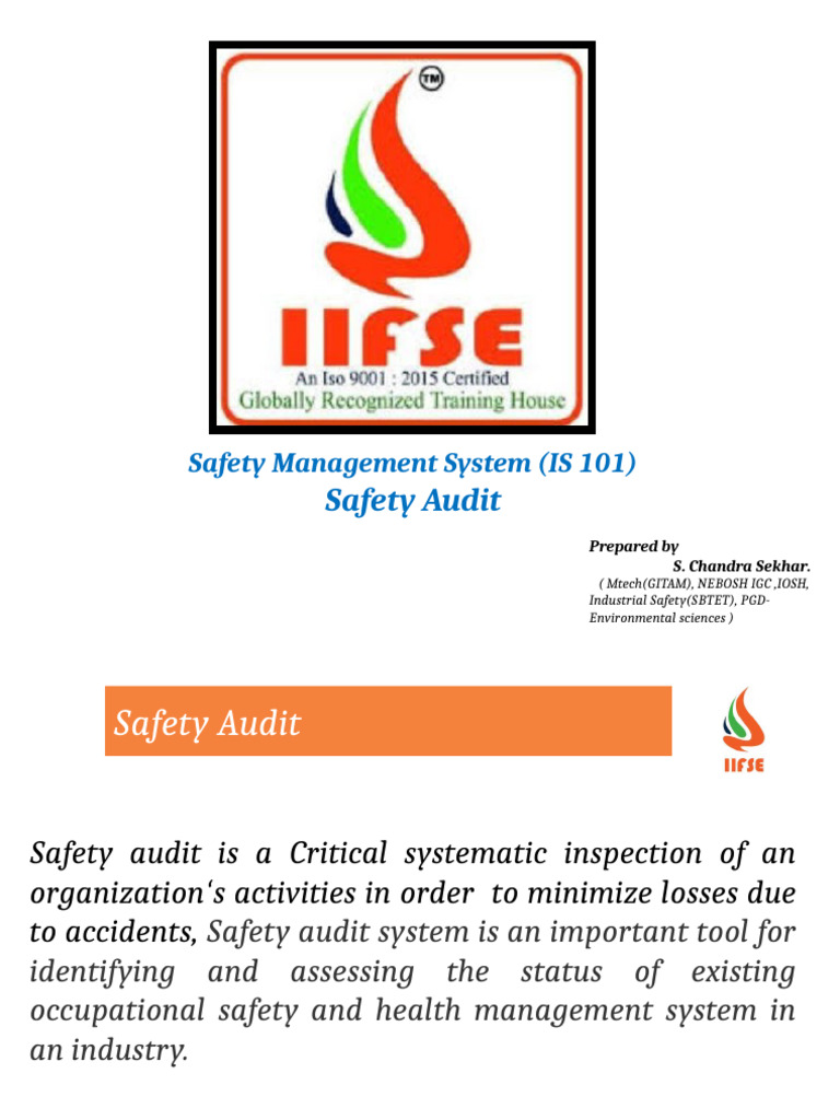 Safety Audit System Overview | PDF | Audit | Occupational Safety And Health
