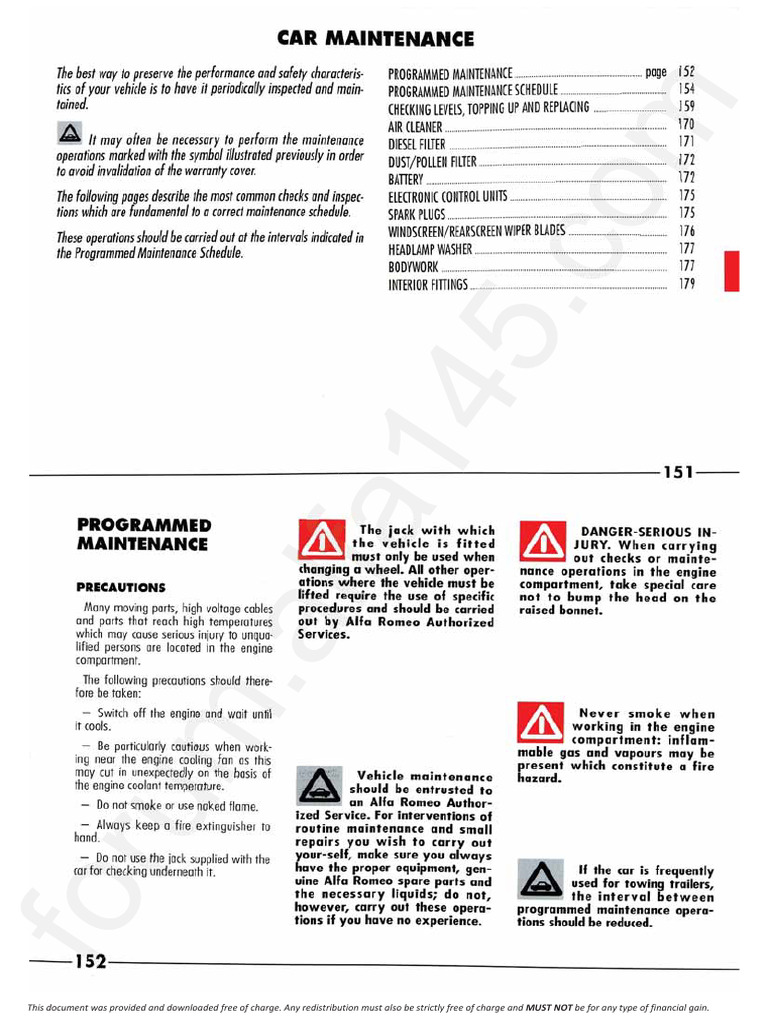 Car Maintenence | PDF