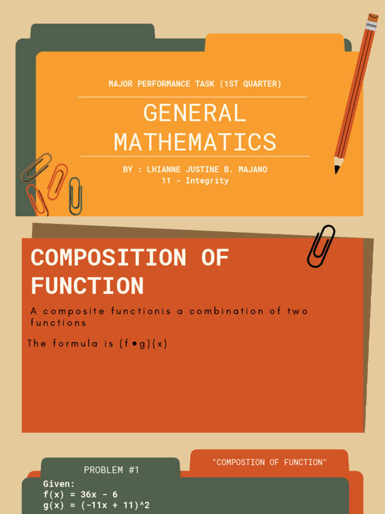 General mathematics pdf