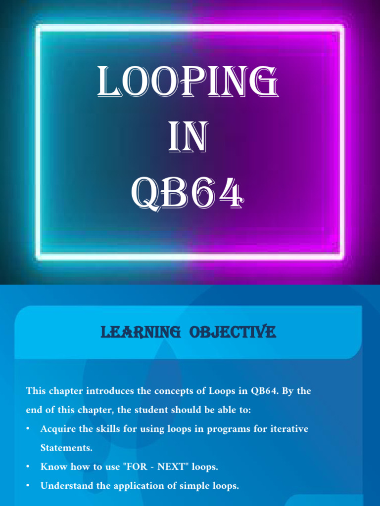 For next loop complete pdf control flow software development