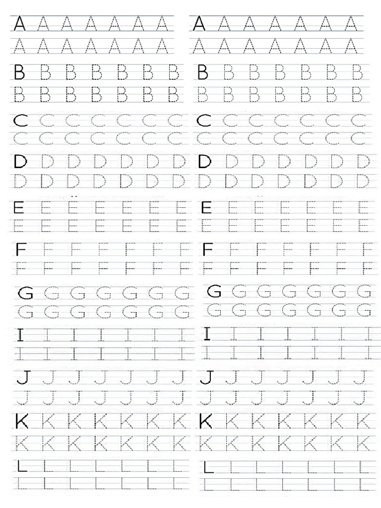 A-Z Tracing | PDF
