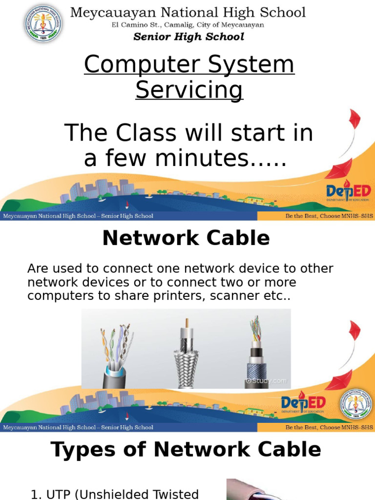 Network Cables and Architectures Explained | PDF | Computer Network ...
