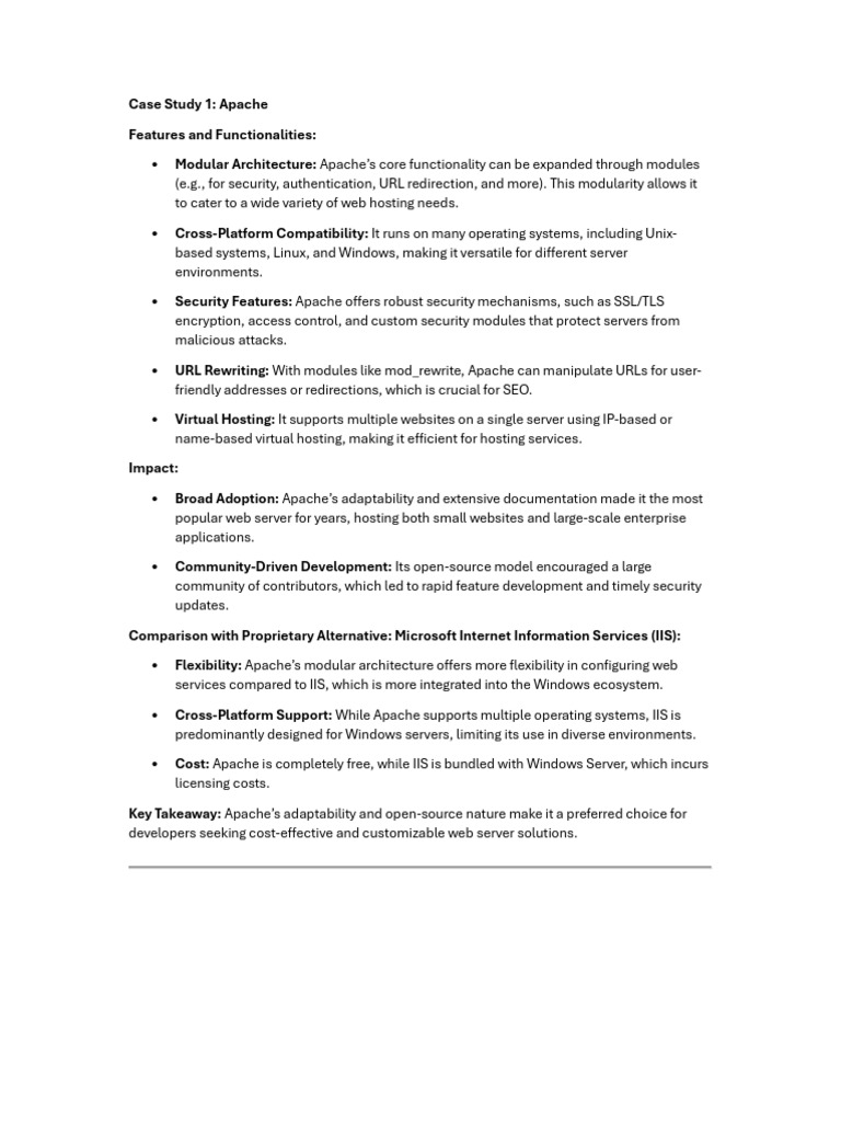 OST Module 3 | PDF | Apache Http Server | Berkeley Software Distribution