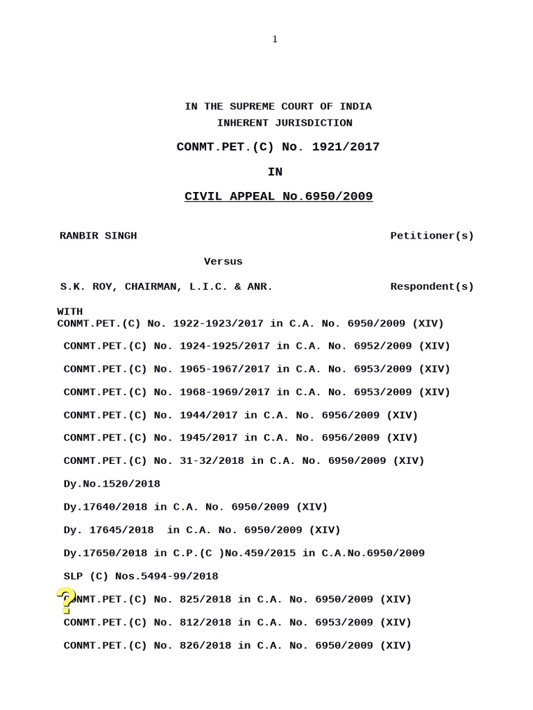Supreme Court Contempt Case | PDF | Judiciaries