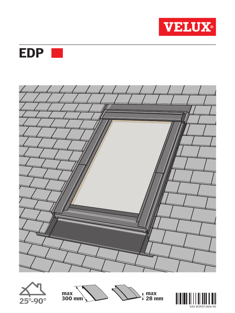 Instructions d'installation VELUX EDP | PDF