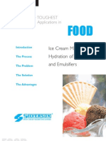 Mixing: Ice Cream Manufacture - Hydration of Stabilizers and Emulsifiers