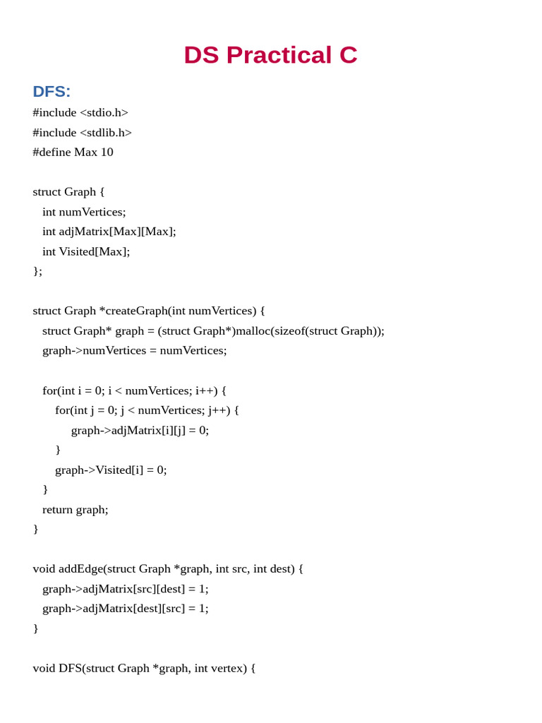 Graph Traversal and Data Structures | PDF | Queue (Abstract Data Type ...