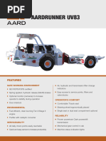 Aardrunner UV42 Specifications & Features | PDF | Manual Transmission ...