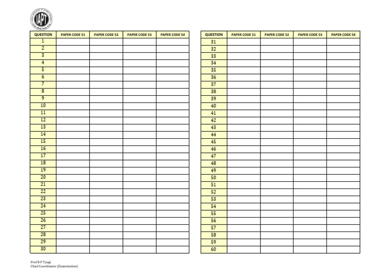 Nsejs - 2024 Tentative Answer Key | PDF | Science Education | Student ...