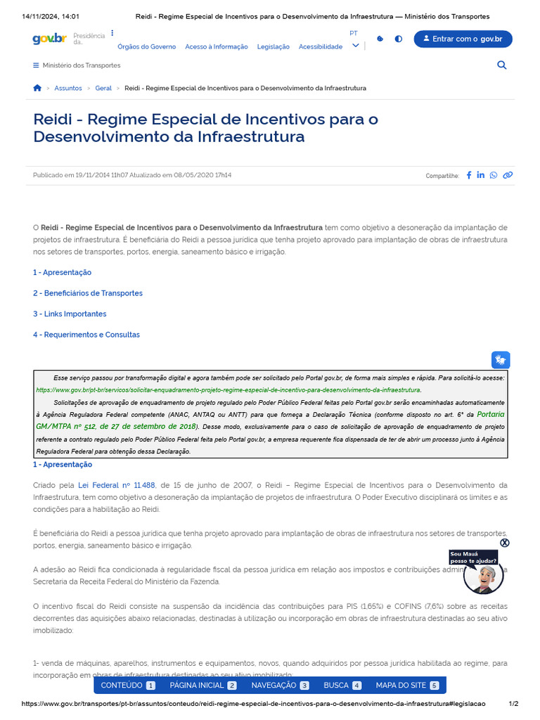 Reidi - Regime Especial de Incentivos para o Desenvolvimento Da ...