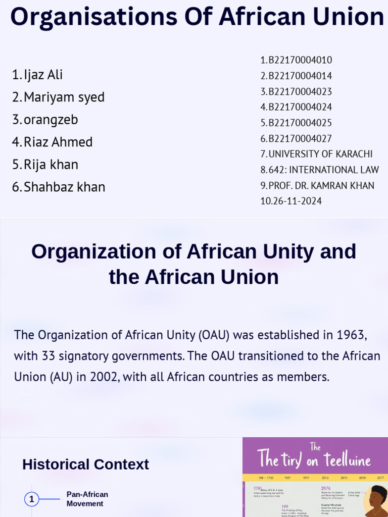 African Union History Structure Challenges Pdf African Union