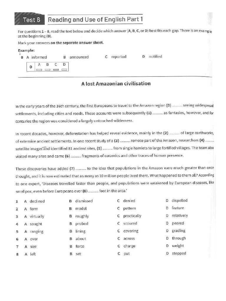 Test 6 | PDF