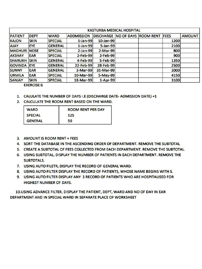 Excel 10 pdf