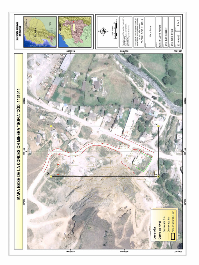 Mapa Base Area Sofia | PDF