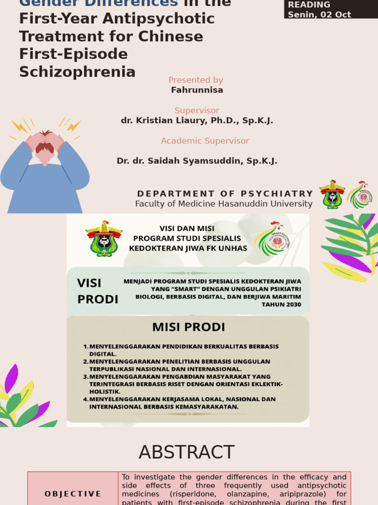 Gender Differences in Antipsychotic Treatment | PDF | Antipsychotic ...