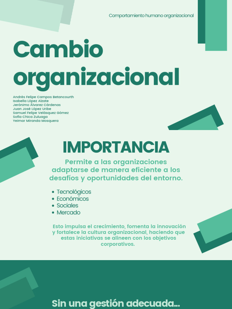 Estrategias para el Cambio Organizacional | PDF | Economias | Business