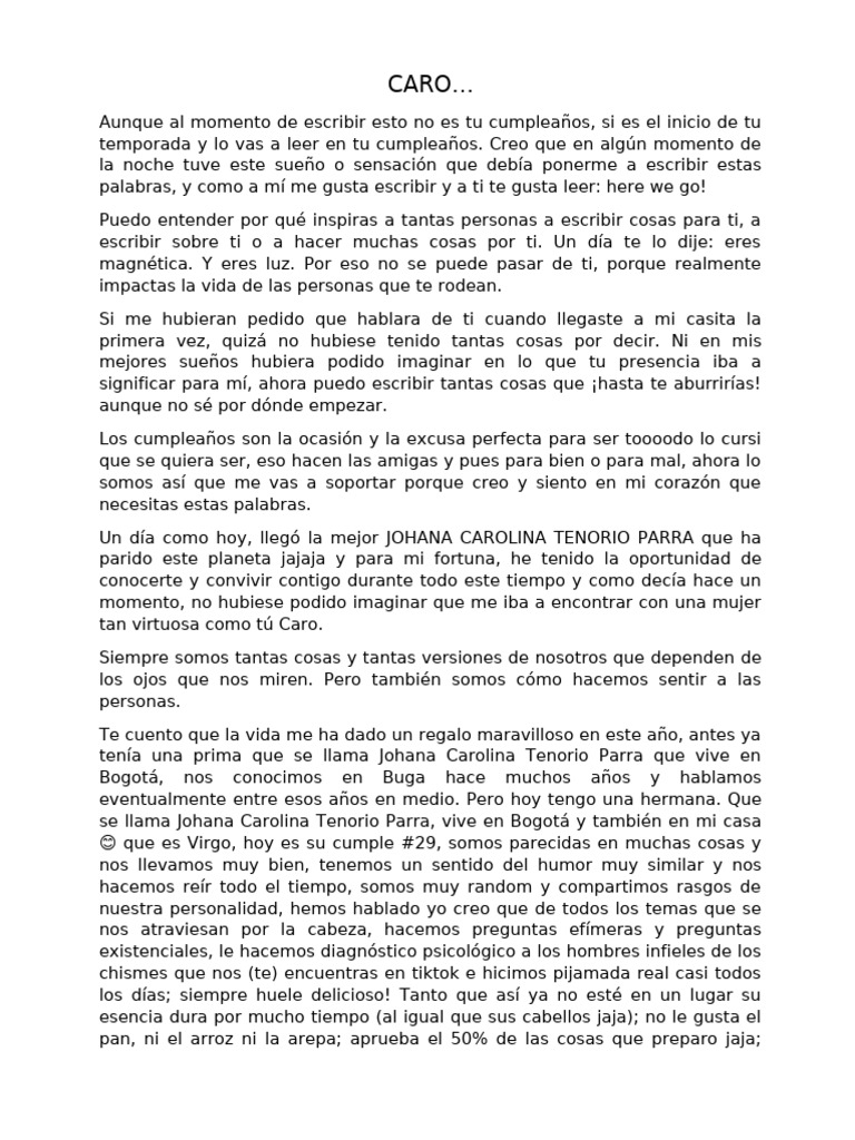Caro | PDF