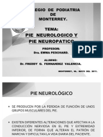 Pie Neurologico y Neuropatico