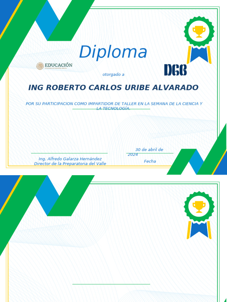 Diploma de Taller en Ciencia y Tecnología | PDF
