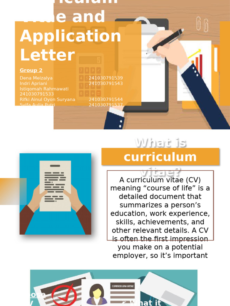 CV and Application Letter Guide | PDF | Astronomical Objects ...