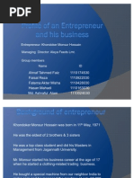 Download Profile of an Entrepreneur and His Business by Ashraful Alam Satu SN79810323 doc pdf