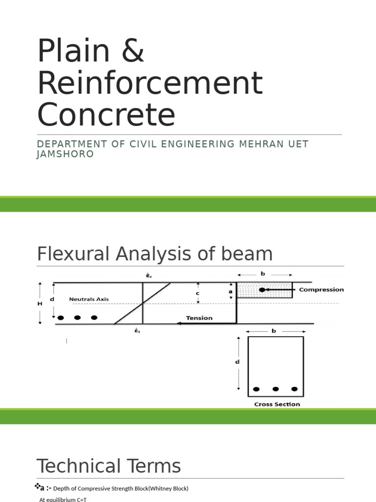 Flexural Analysis of Concrete Beams | PDF | Deformation (Engineering ...