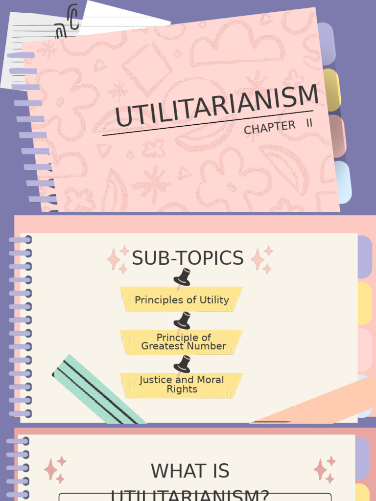 CHAPTER 2 Utilitarianism | PDF