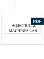 Electrical Machines Lab
