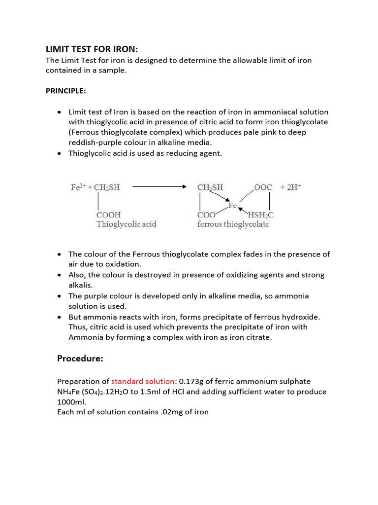 limit-test-iron-pdf-iron-ammonia