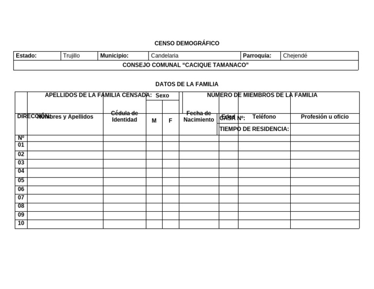 Censo demogr fico pdf