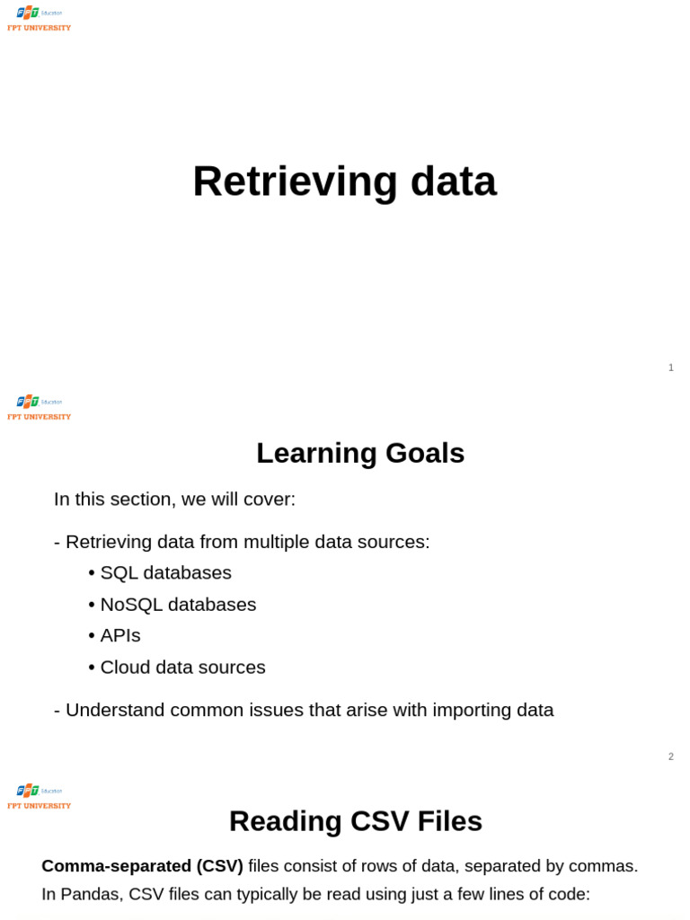 Data Retrieval from Diverse Sources | PDF | Errors And Residuals | No Sql