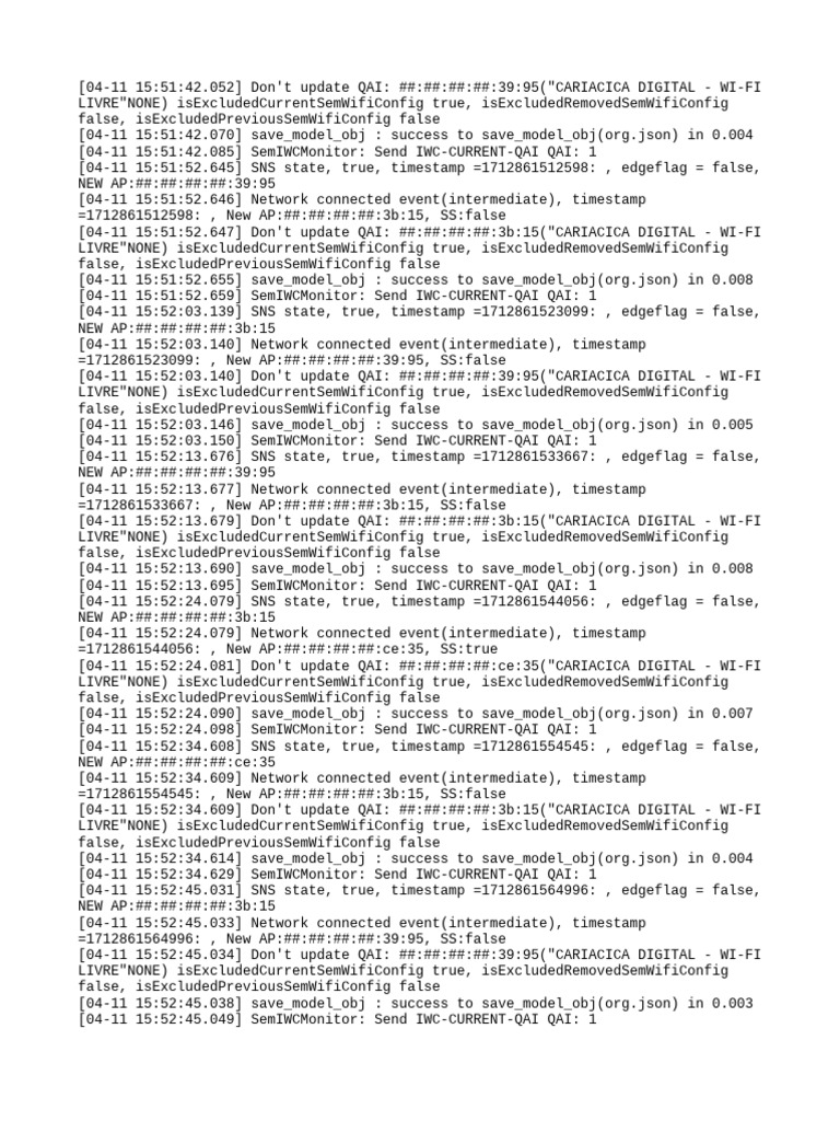 CARIACICA DIGITAL Wi-Fi Logs Analysis | PDF | Computer Engineering ...