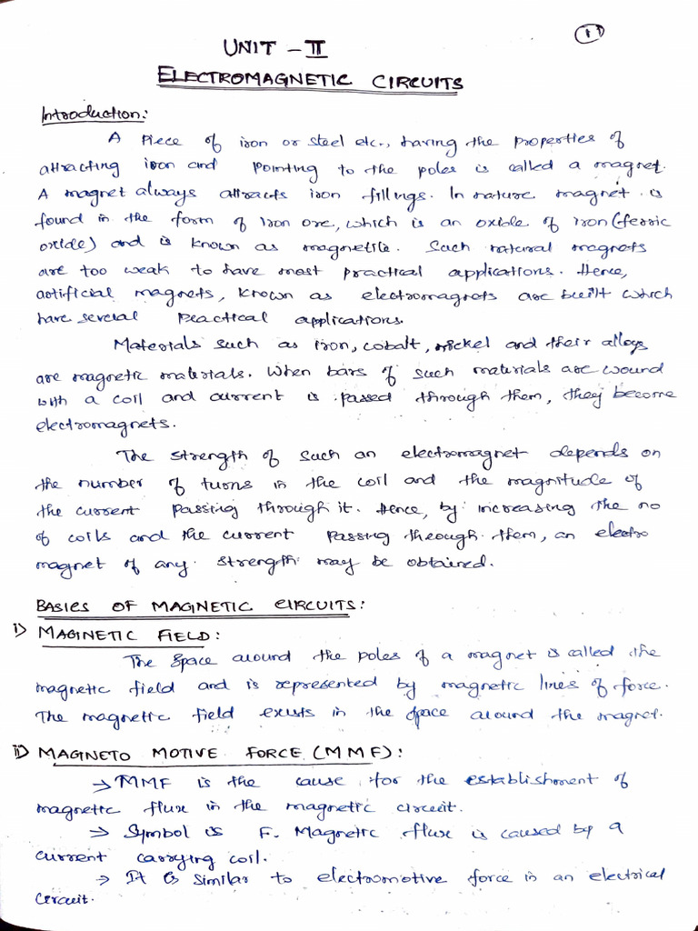 Unit 2 Written Notes (Full Module) | PDF