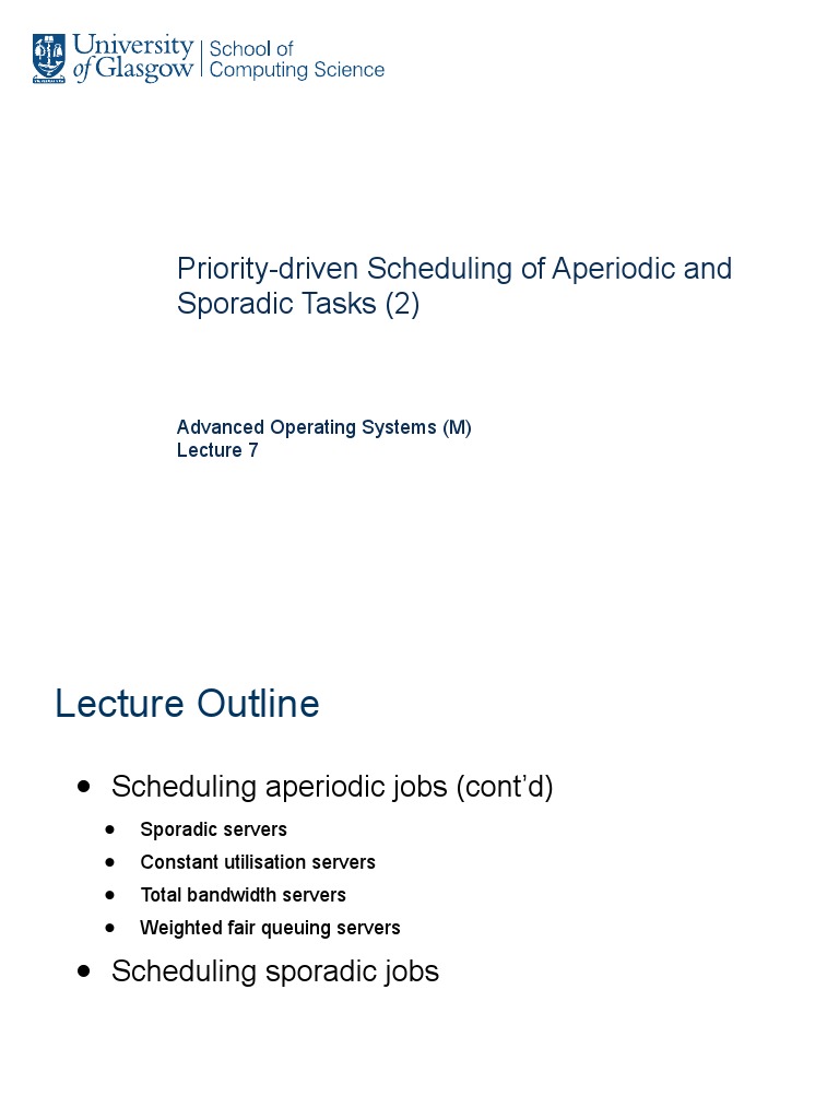 Lecture07 Aperiodic | PDF | Teaching Methods & Materials
