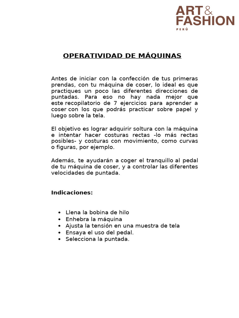 Lectura-OPERATIVIDAD DE MÁQUINAS | PDF