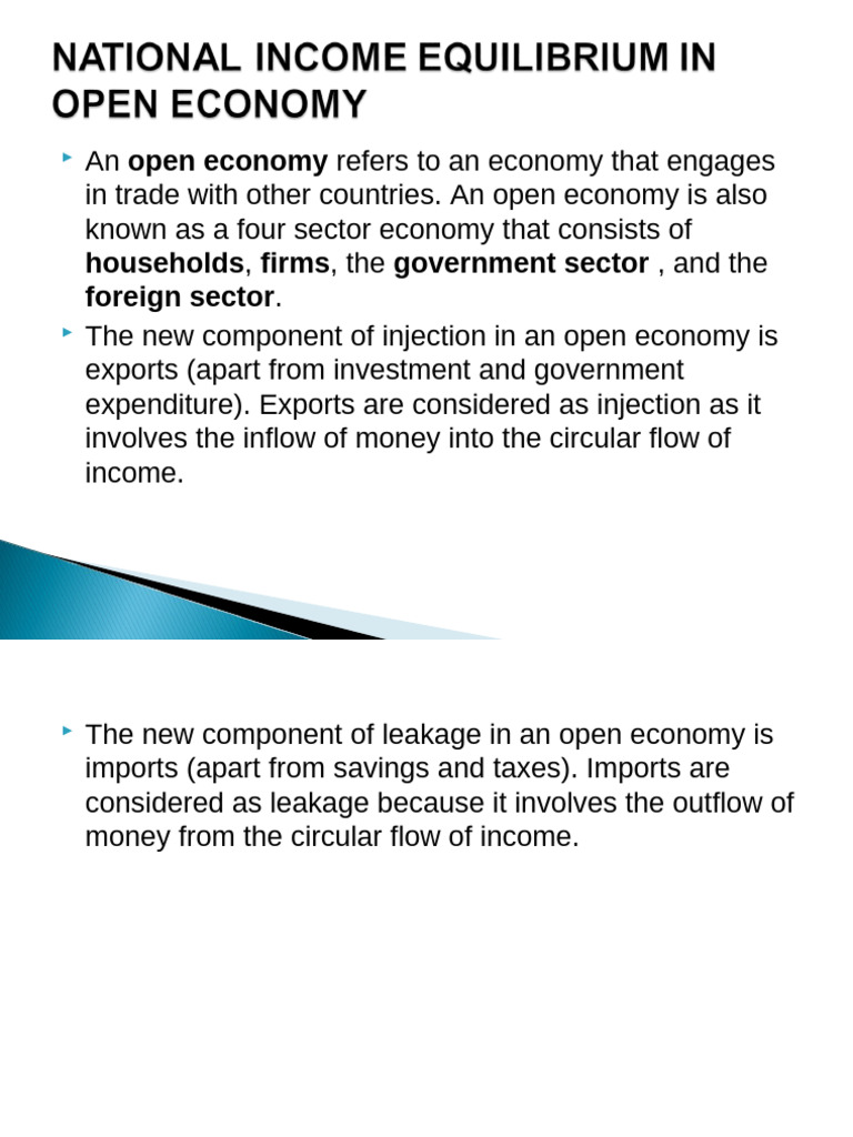 National Income Equilibrium (4 Sector Economy) | PDF | Exports | Economies